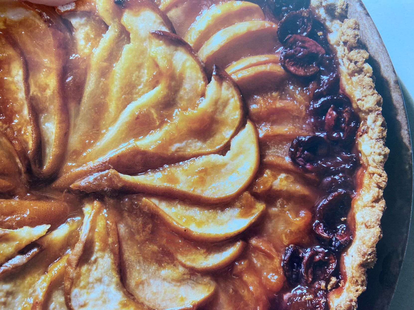 stone fruit pie